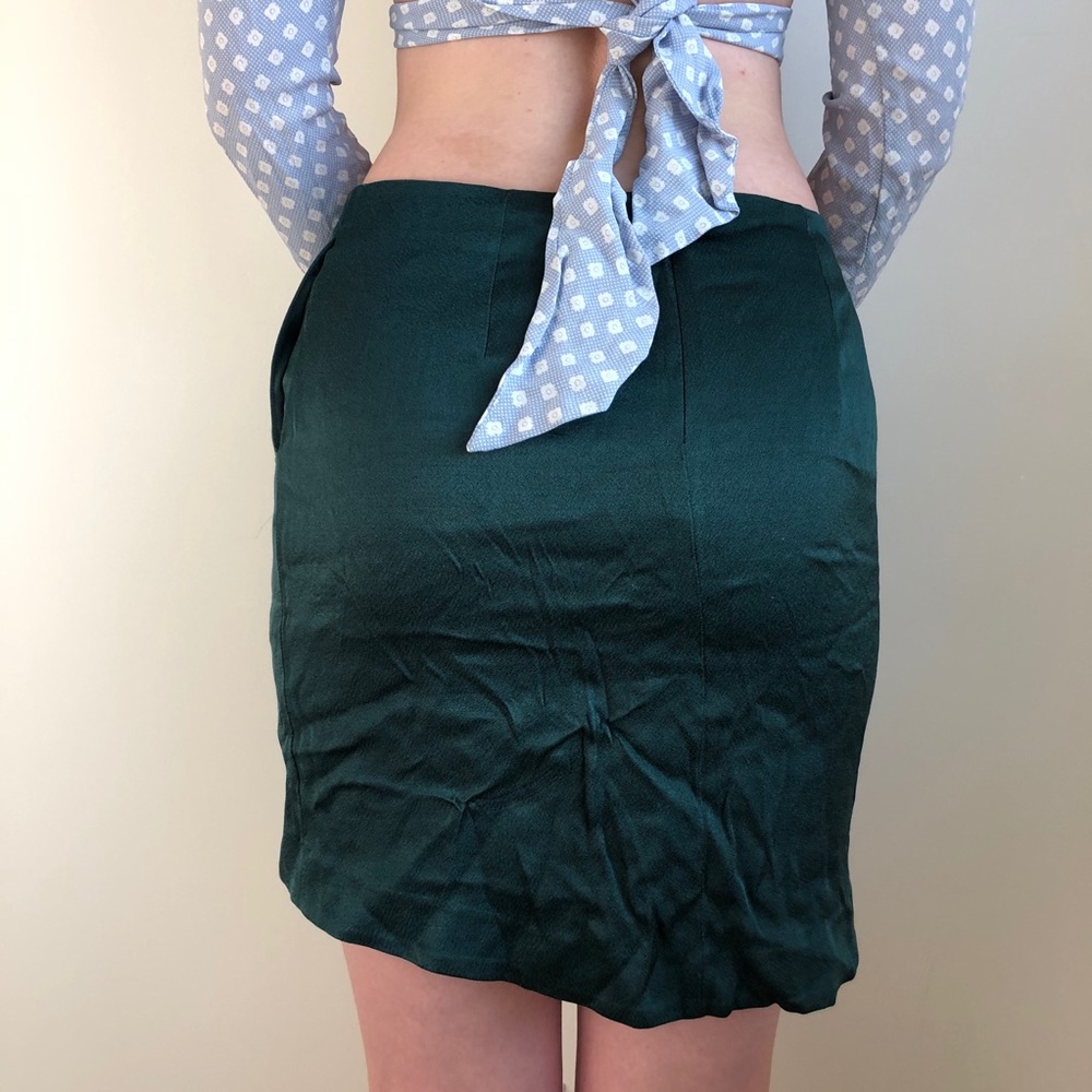 Forever 21 Silk blend skirt